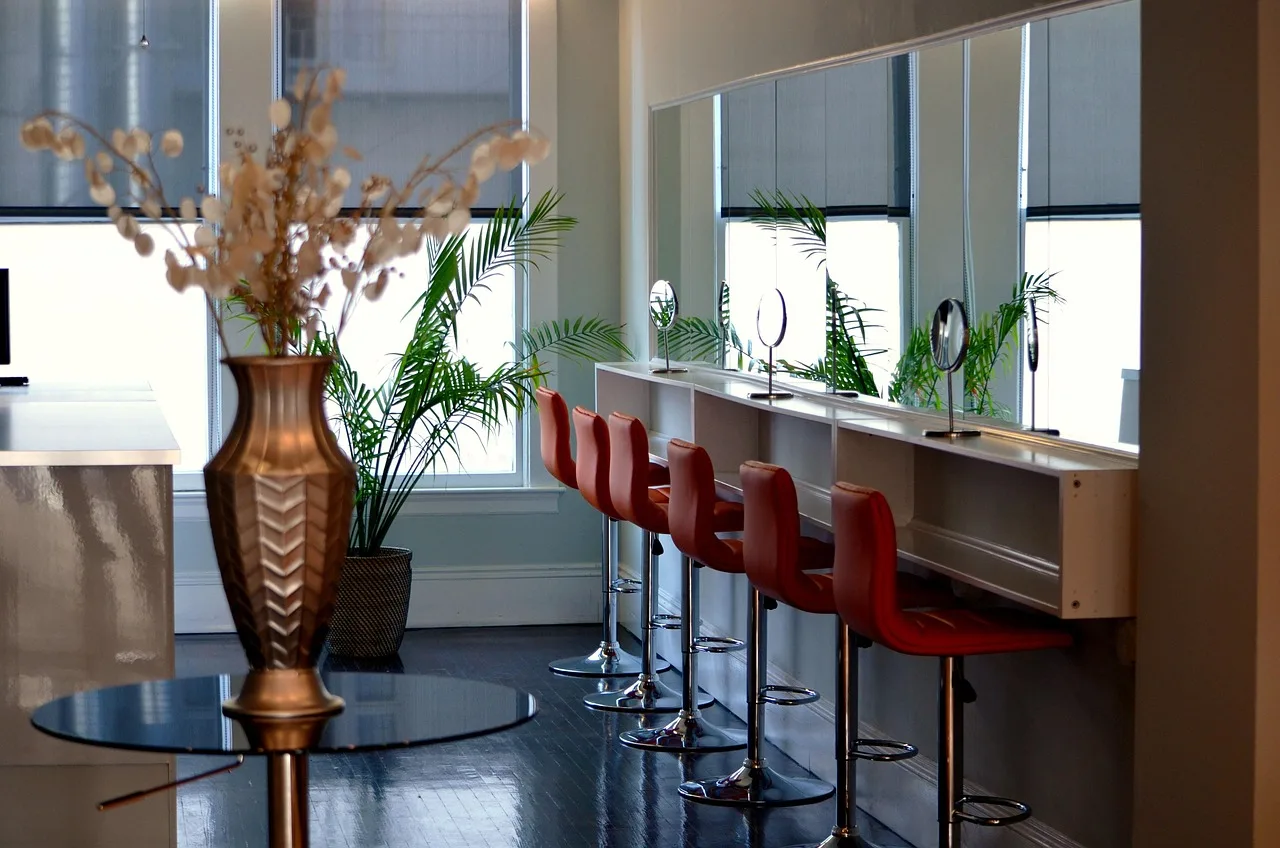 hair salon, spa, salon, seats, chairs, mirror, cosmetics, hair salon, hair salon, hair salon, hair salon, hair salon. A formula for ranking profitable hair salon services